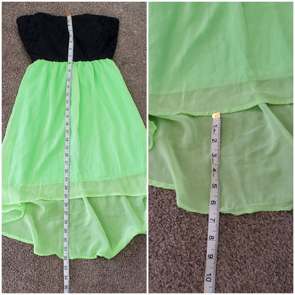 💜Strapless Asymmetrical Dress - Picture 5 of 5